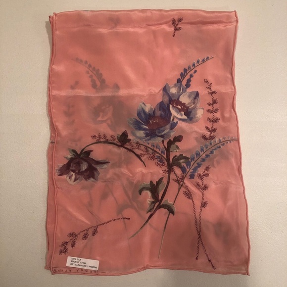 Perry Ellis Accessories - 🎀 Perry Ellis Pink Silk Scarf 🎀